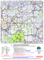 Cattaraugus County 2010-2011 Snowmobile Trail Map