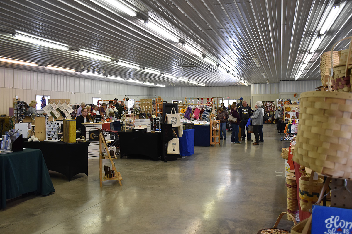 Vendors set up at WILMA