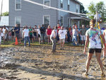 Mud Volleyball Tournament at Allegany's Old Home Days