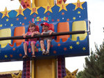 Kids on the Jumping ride at the Allegany Old Home Week festival 2006