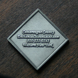 Back of EMGT GeoCoin/Challenge Coin