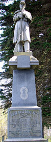 Monument dedicated to Civil War Soldiers and Sailors