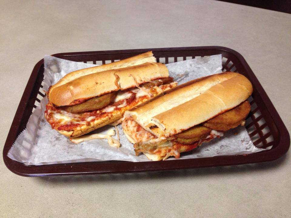 Tim & Bonnie's Eggplant Parm Sub