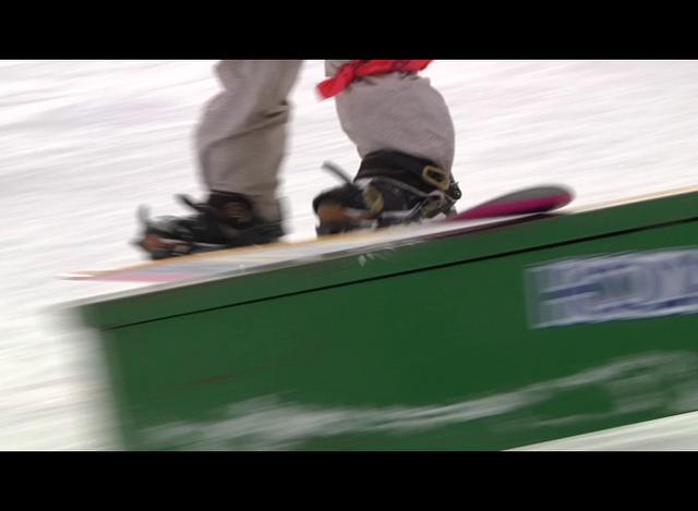 Boarding for Breast Cancer at Holiday Valley Resort in Ellicottville, NY.